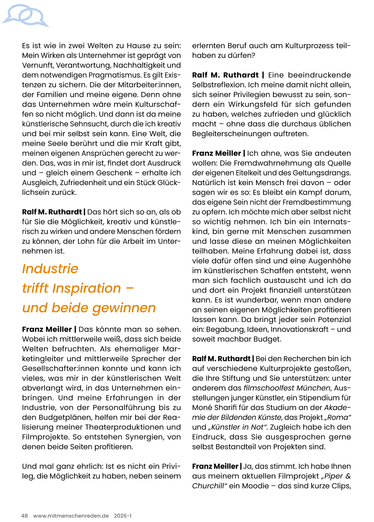 Im Gespräch: Franz Meiller – Bild 3