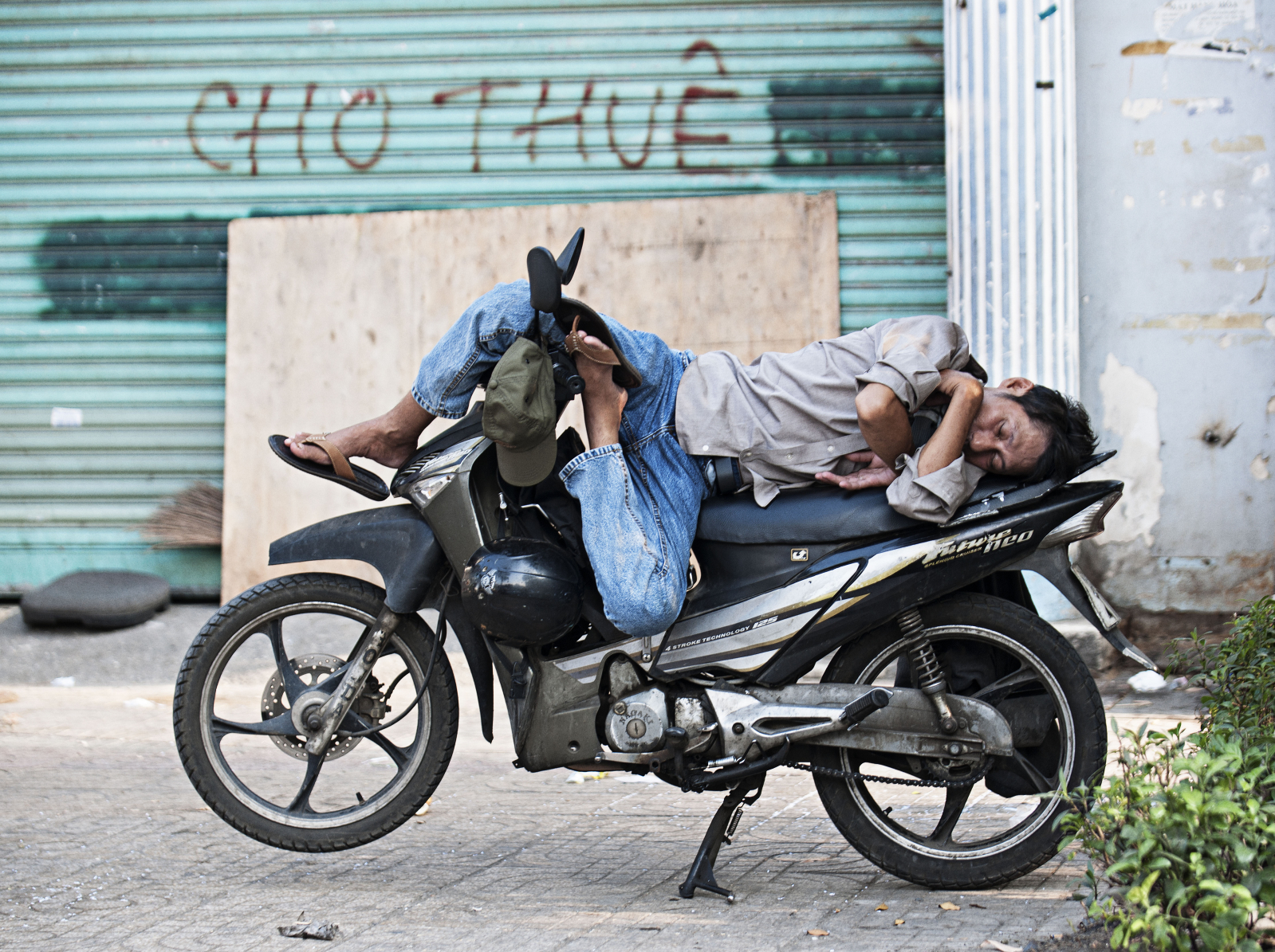 quiet moped, Ho-Chi-Minh-Stadt (Saigon) 2016