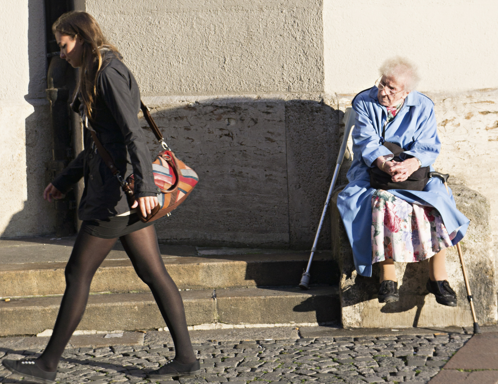 Vor dem Alten Peter, München 2011