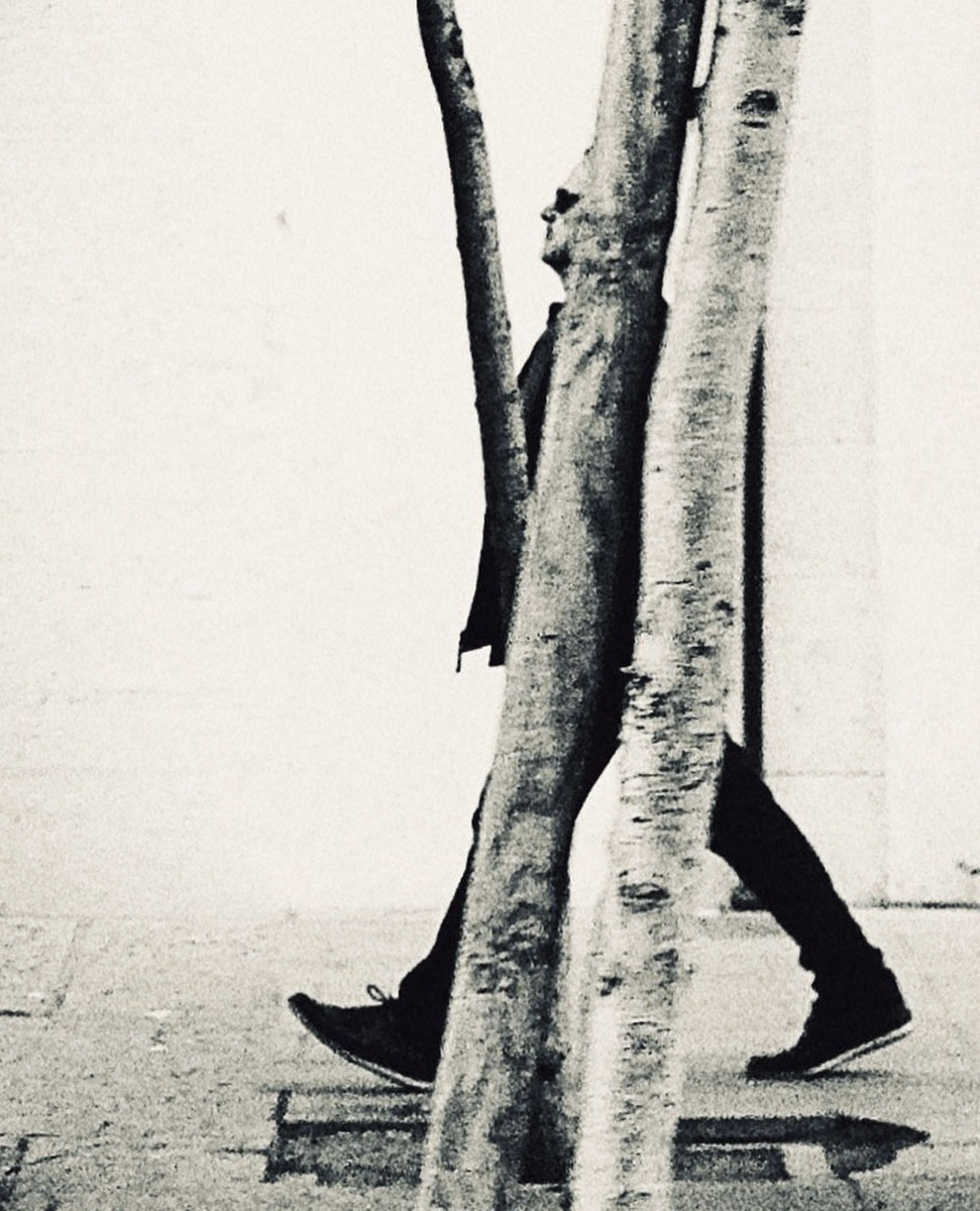 walking man, Cartagena 2019